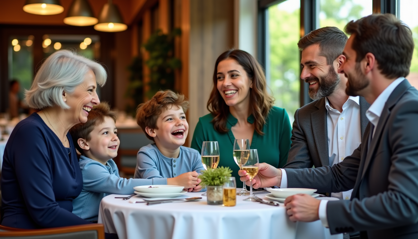 Illustration : opter pour un restaurant événementiel, c'est choisir la — organiser un événement familial avec restaurant-lacasagaia.fr : guide complet en 7 étapes