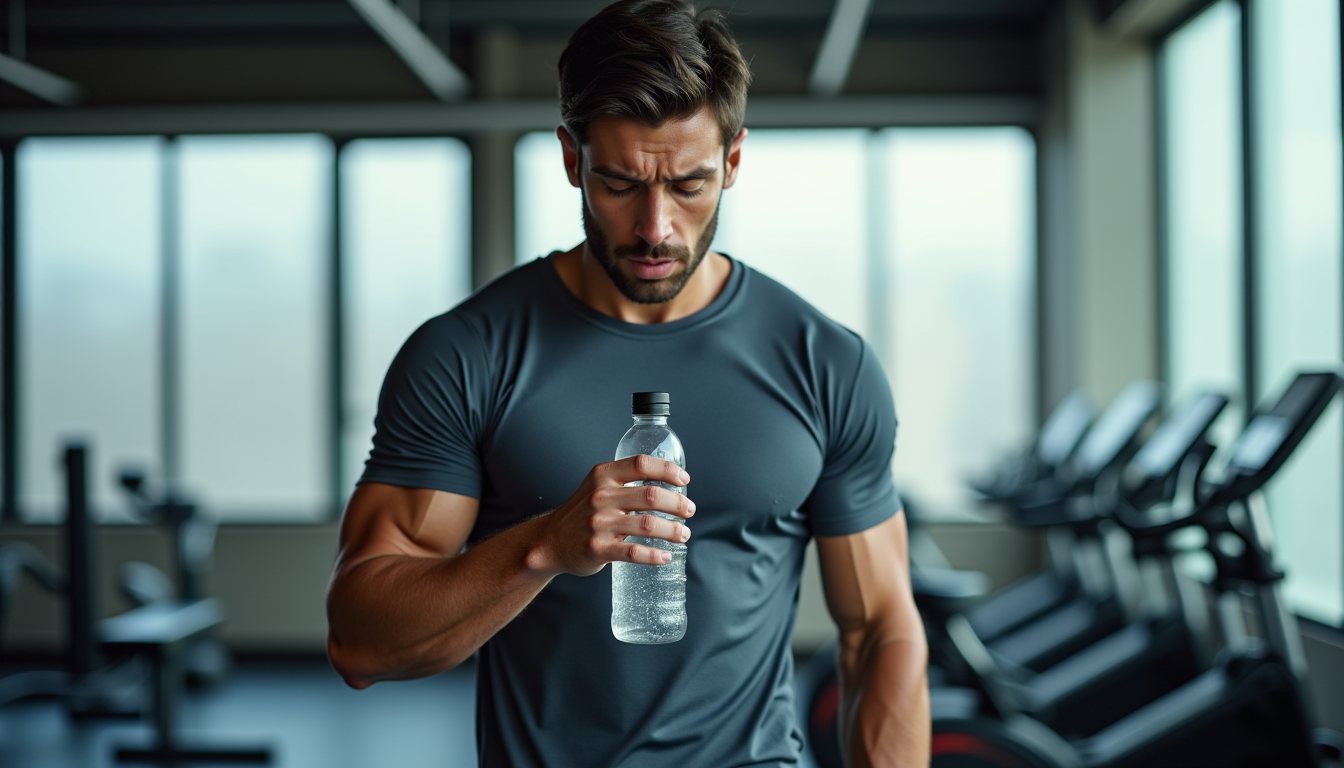 Illustration : il faut néanmoins faire attention à la consommation — l'hydratation sportif réinvente votre force