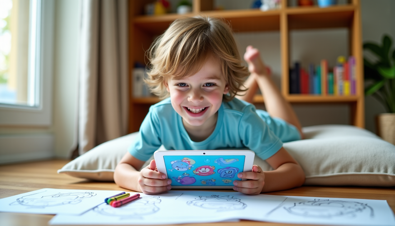 Illustration : ces supports sont souvent disponibles sous différentes formes — développez l'imaginaire grâce au kidibook ludique