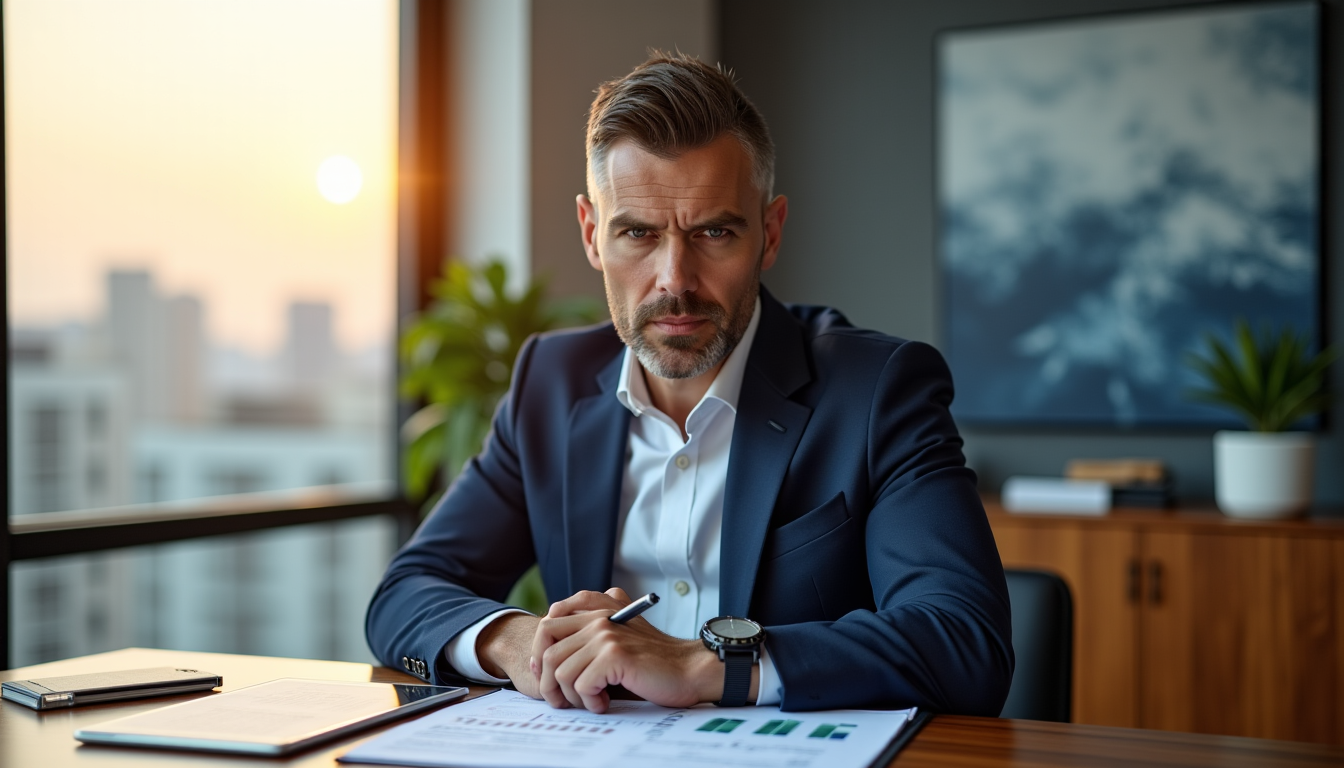 Illustration : uster les actions et d'optimiser les investissements pour — dirigeant pme : 7 stratégies pour une croissance pérenne