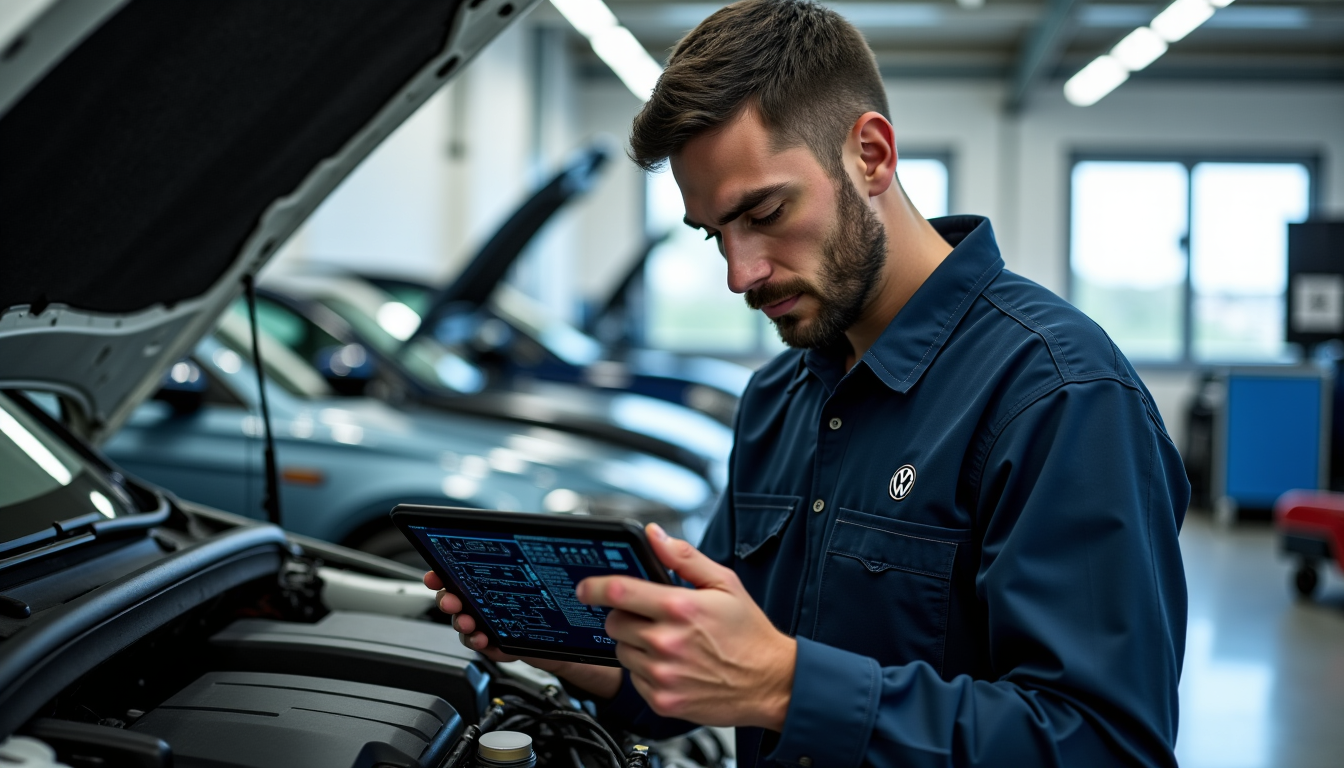Illustration : rant) et leur remplacement si nécessaire diagnostic électronique — est le meilleur garage volkswagen dans l'ain ?