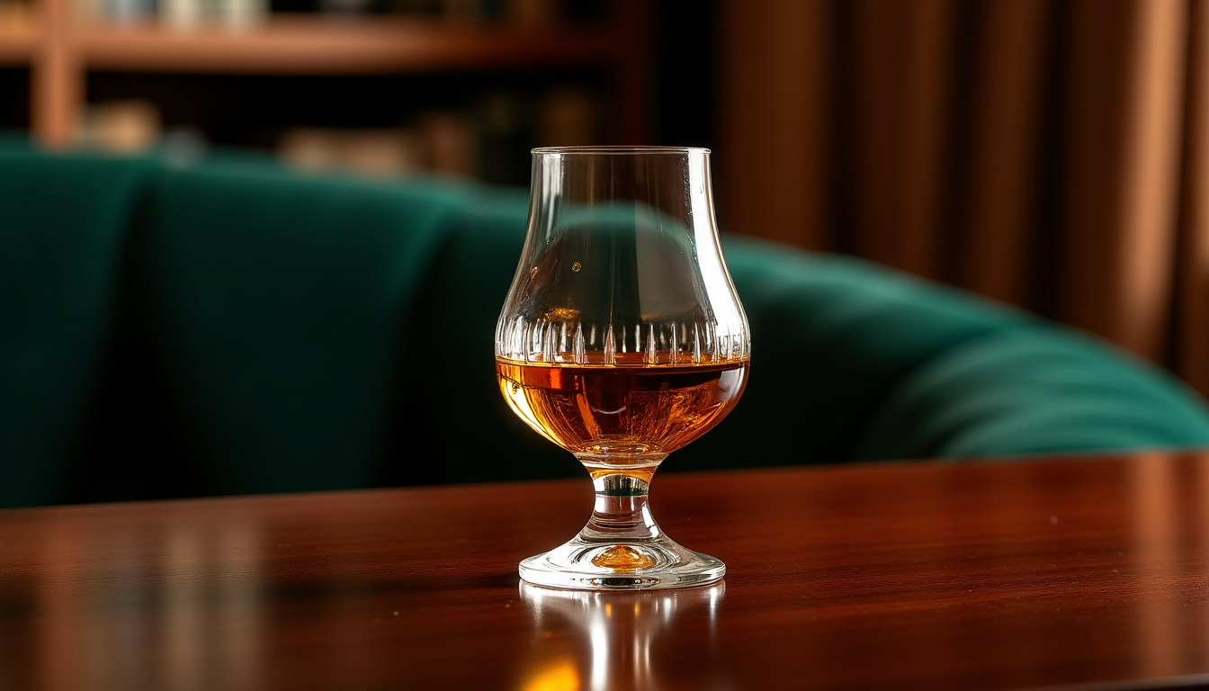 Illustration : souvent considéré comme un hybride moderne, le verre — investir dans un verre à whisky de qualité ?