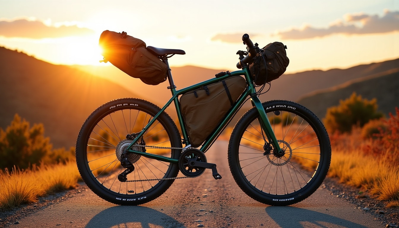 Illustration : le vélo de voyage, ou "touring bike", est — vélo gravel ou vélo de voyage : quelle différence chez kona