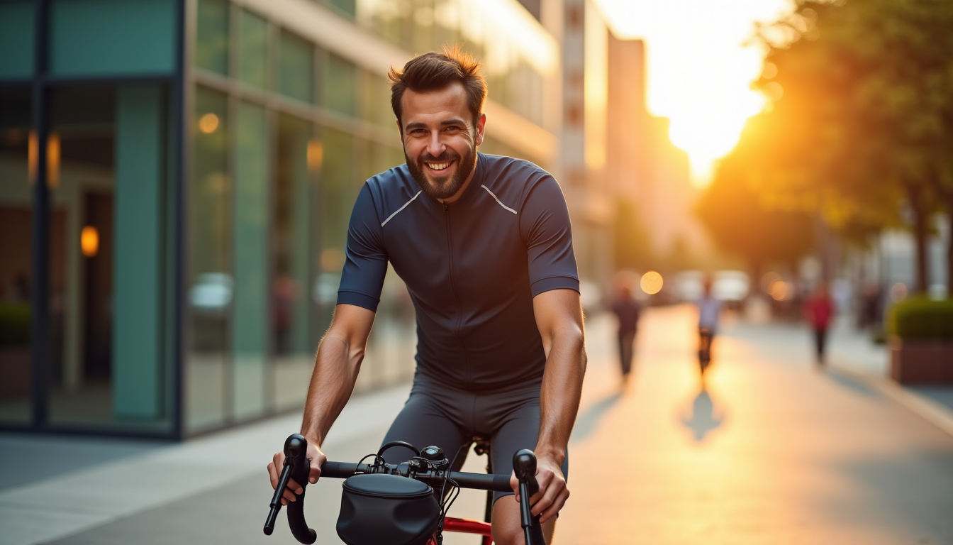 Illustration : le vélo est devenu un mode de transport — vélos orbea : profils de cyclistes pour qui ils sont vraiment conçus