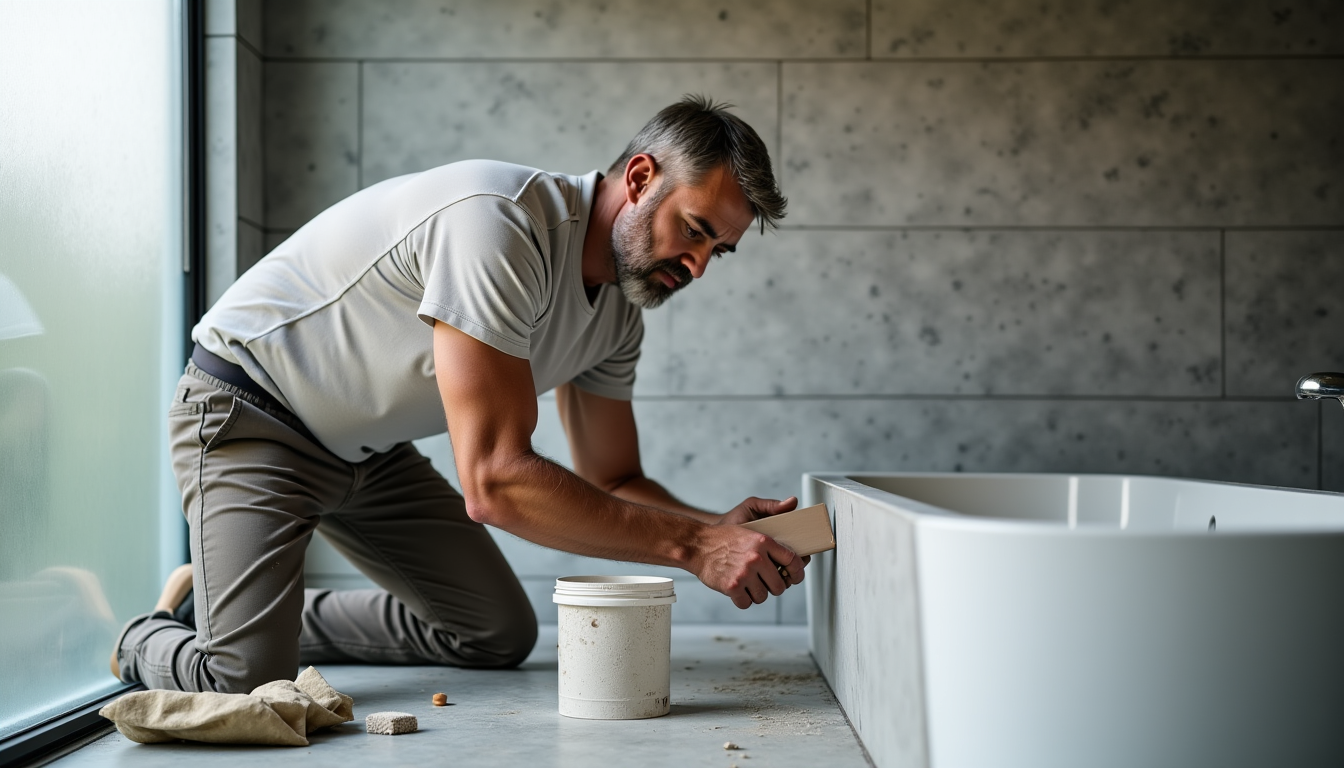 Illustration : pour choisir un artisan qualifié, recherchez des professionnels — savoir-faire artisanal derrière une salle de bain réussie