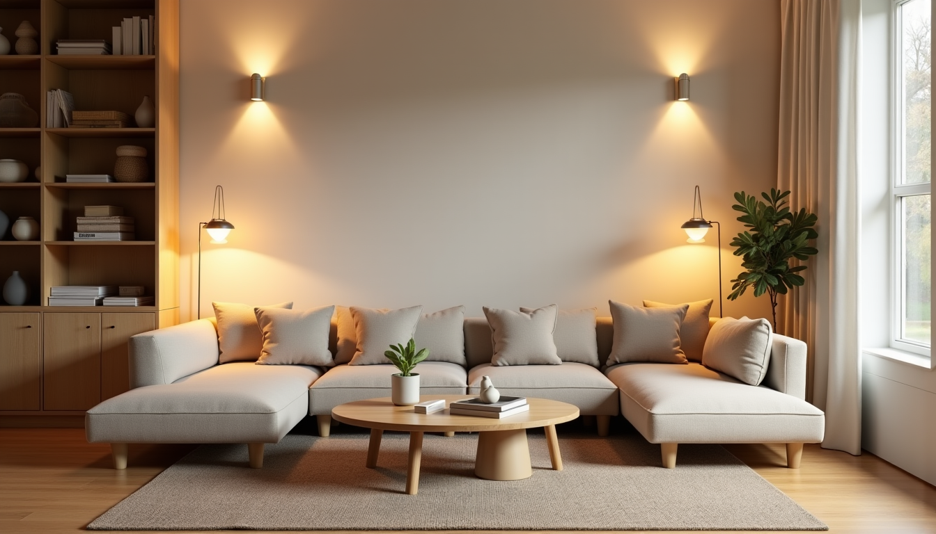 Illustration : multipliez les points lumineux plutôt que d'utiliser une — aménager son intérieur avec style et simplicité pour un espace zen