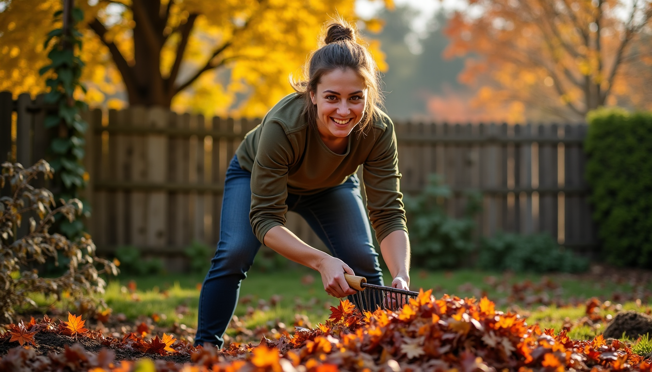 Illustration : re écologique bénéfique. un jardin qui accueille la — entretien de jardin en automne : quels travaux faut-il anticiper ?