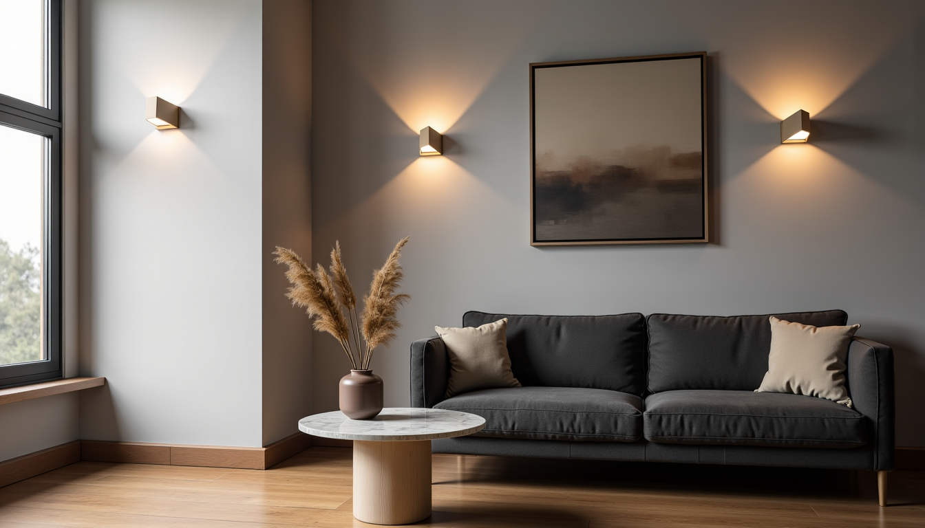 Illustration : astrables ou à détecteur blanc neutre ou chaud — intégrer des appliques murales dans une décoration moderne ?