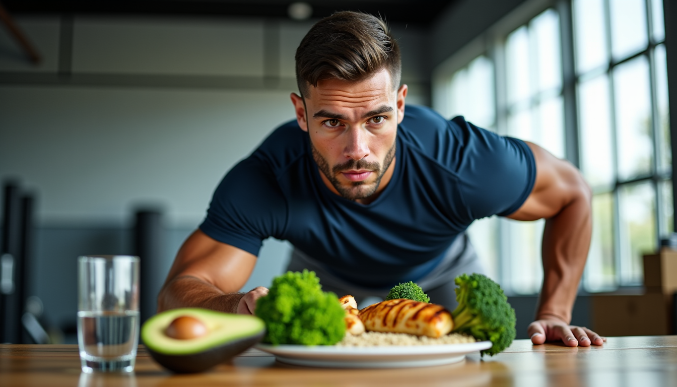 Illustration : durant la préparation physique, l'objectif consiste à construire — secret de la nutrition sports de terrain et collectifs