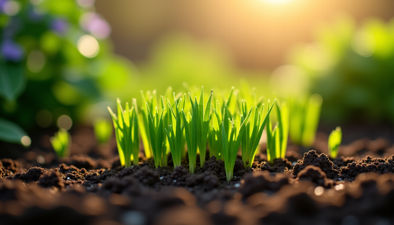 jardinage : les secrets cachés d'un gazon bien vert — la patience est une vertu lors du semis.