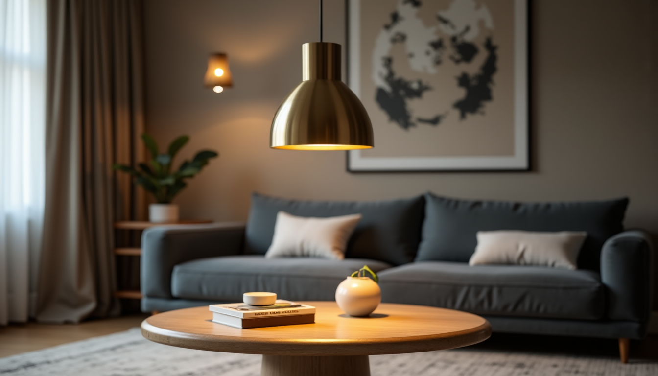 Illustration : ces luminaires sont essentiels pour l'éclairage général de — luminaire choisir pour le salon ?