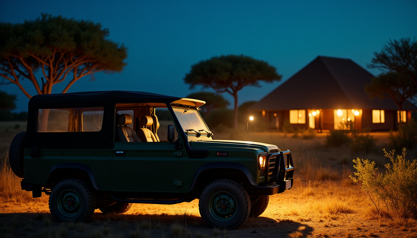 Illustration : les safaris ne se limitent pas à l'observation — safari francophone en 4x4 ouvert : l'expérience au lodge avec mopayasafari.com
