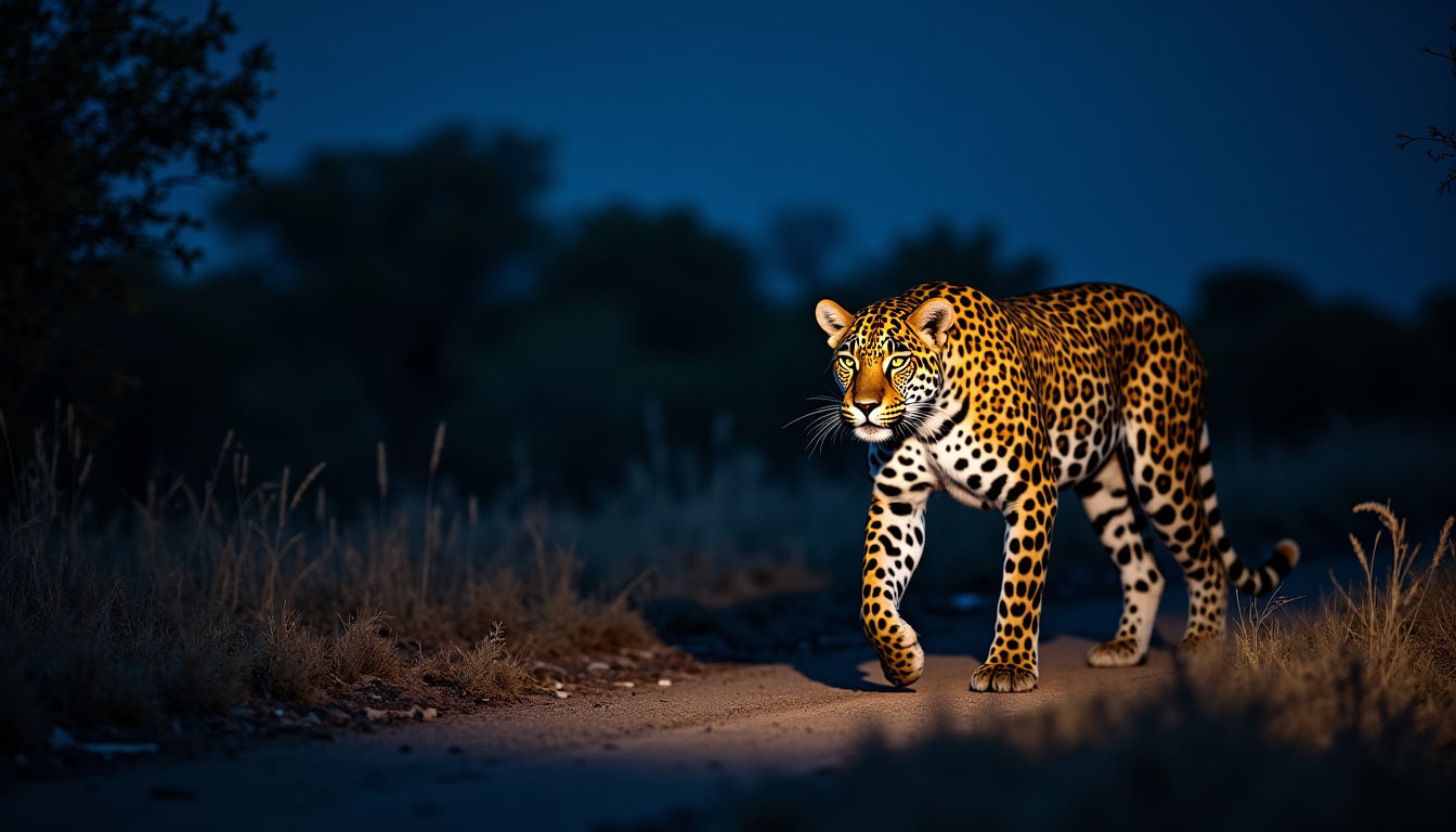 Illustration : différente, révélant la vie des animaux nocturnes comme — safari débutant au greater kruger : guide de démarrage avec mopayasafari.com