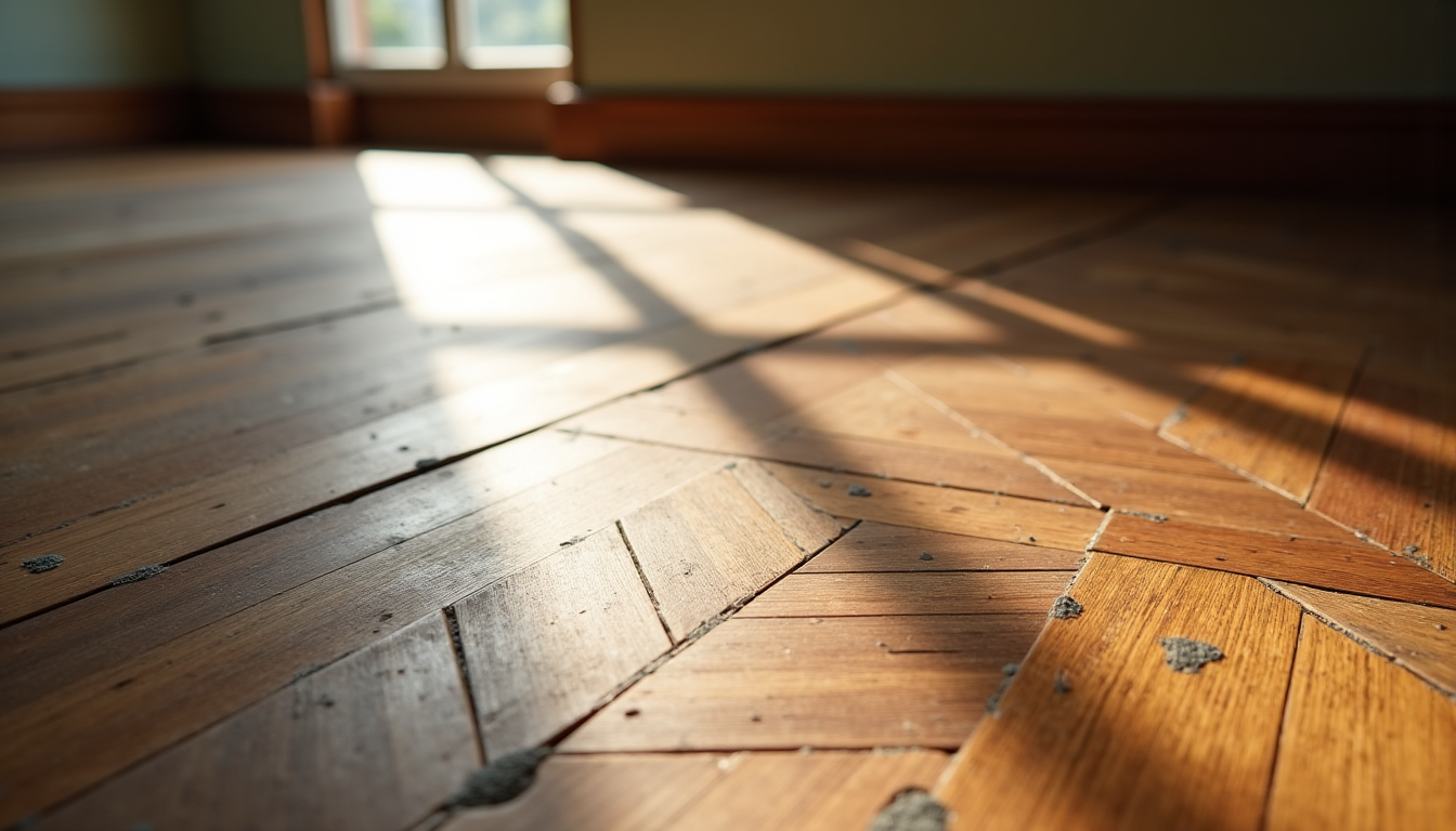 Illustration : un parquet ancien, même en parfait état, nécessite — retrouver l’esprit des intérieurs d’autrefois avec un parquet en bois ?
