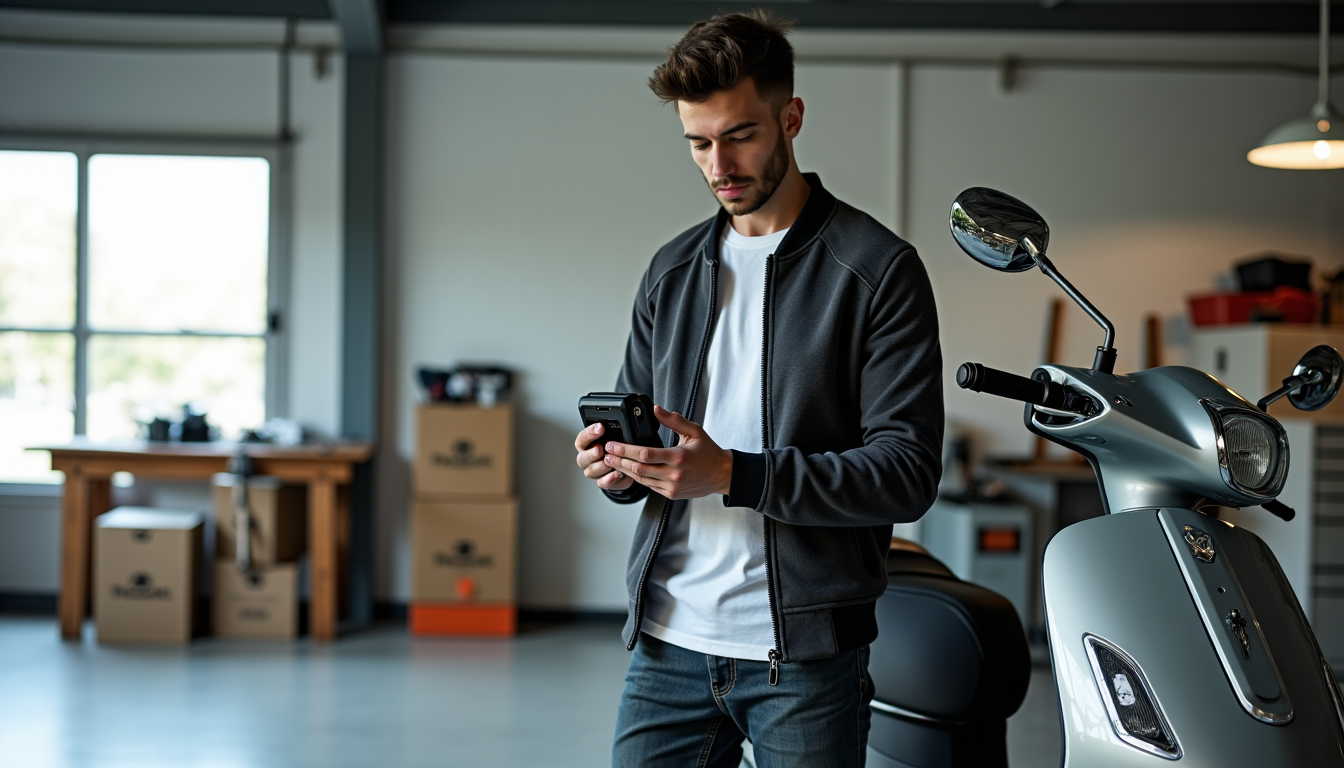 Illustration : chaque accessoire doit être choisi avec soin pour — débuter en scooter 125 : par où commencer avec racingzone.fr