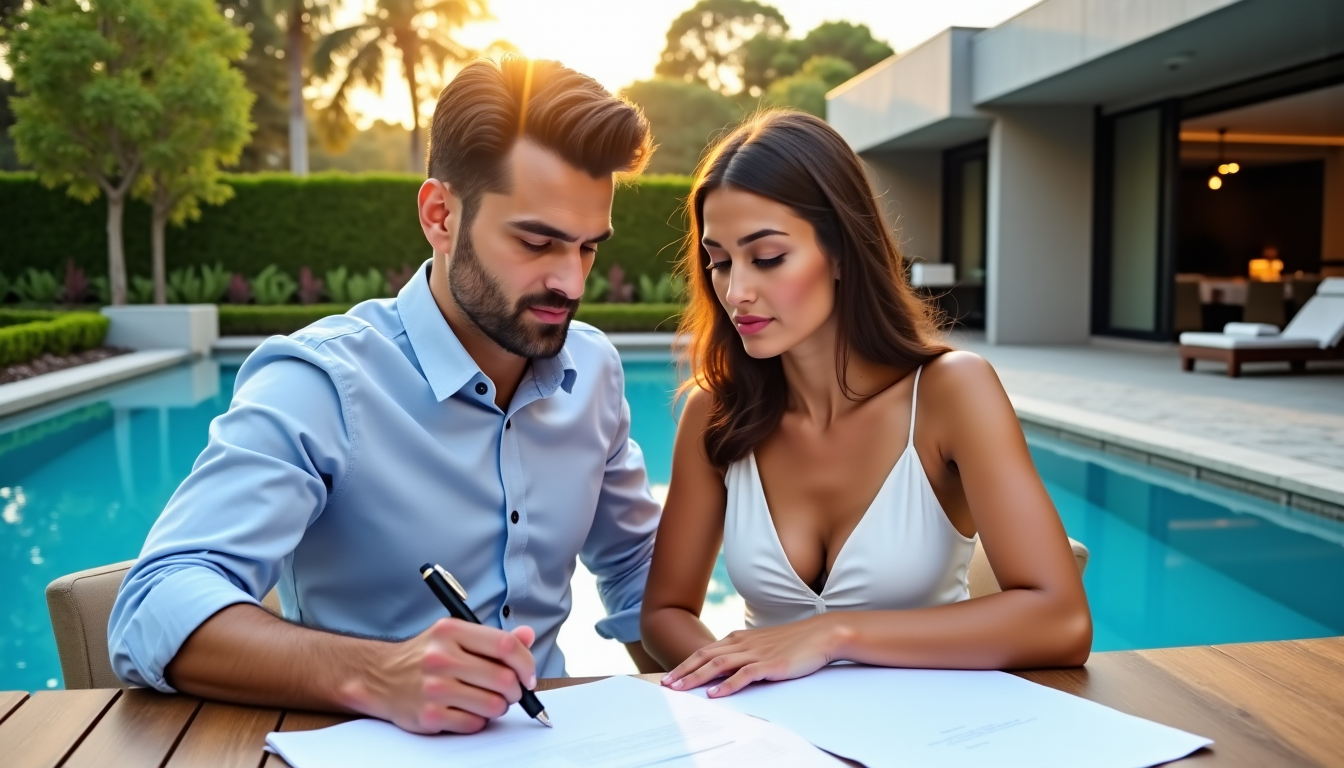 Illustration : enfin, une fois la piscine construite, des taxes — choisir le bon constreur pour sa piscine ?