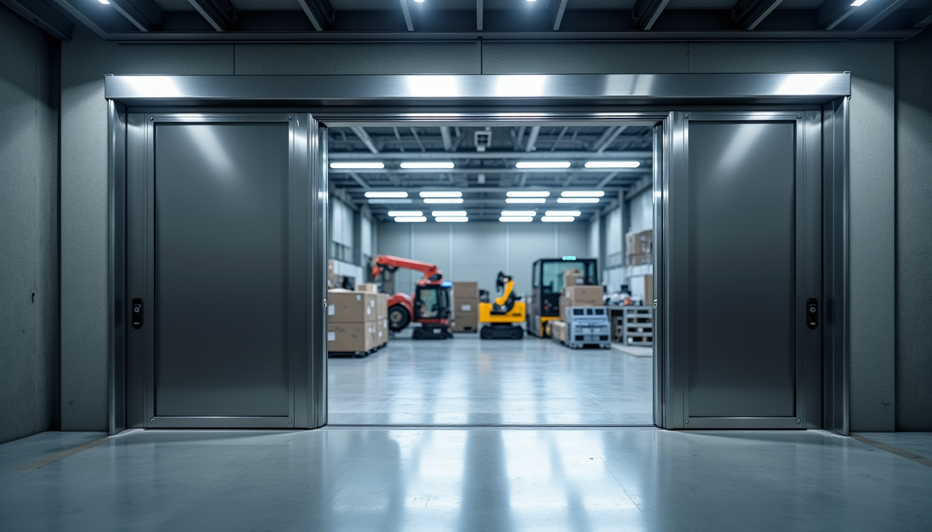 Illustration : automatisation gestion facilitée, intégration aux systèmes du bâtiment — sont les critères pour reconnaître un bon fabricant de portes industrielles ?