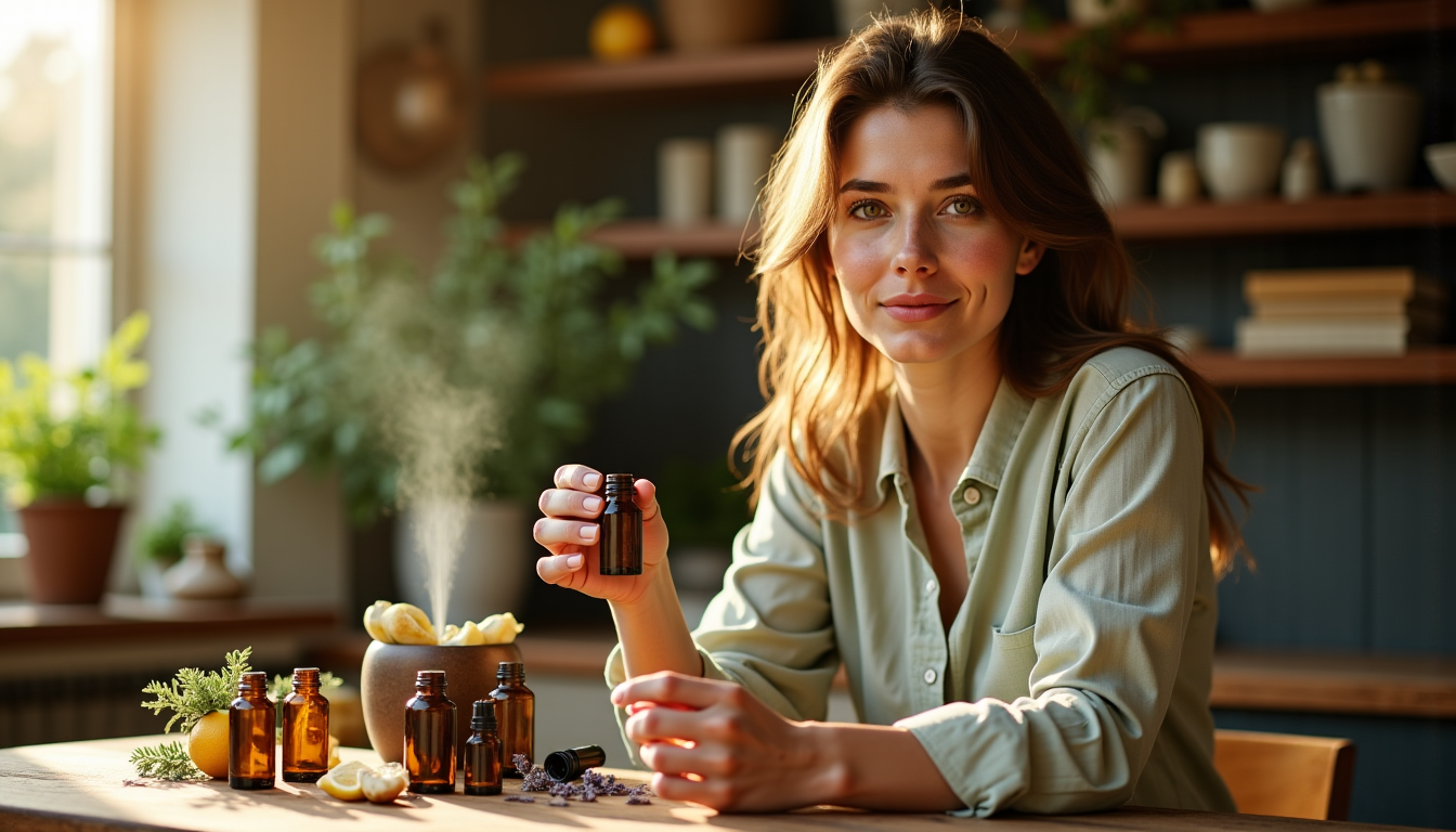 Comment renforcer ses défenses naturelles avec les huiles essentielles ? 3 Illustration : l'art de l'aromathérapie réside souvent dans la création — renforcer ses défenses naturelles avec les huiles essentielles