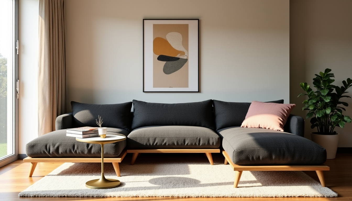 Illustration : é, adaptation aux besoins changeants tous les espaces, — bien choisir son canapé pour allier style et confort au quotidien
