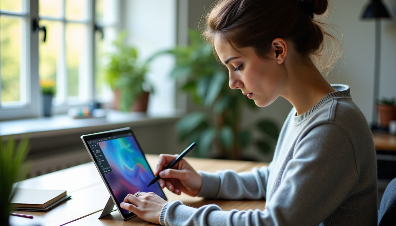 Illustration : cet écosystème est particulièrement apprécié par les créatifs — tablette choisir pour travailler sans ordinateur ?