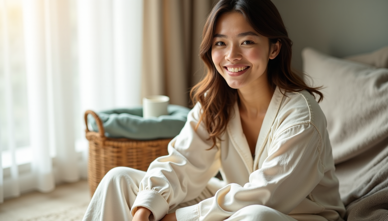 adoptez le confort absolu : 4 astuces pour votre garde-robe maison — les fibres naturelles sont souvent les plus plébiscitées