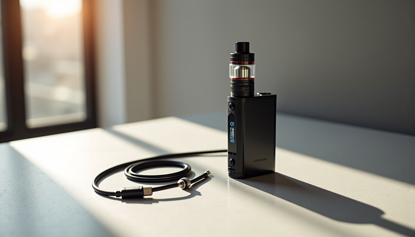 Illustration : la technologie de charge rapide est aussi un — gagnez en autonomie grâce aux meilleurs kits de cigarette électronique
