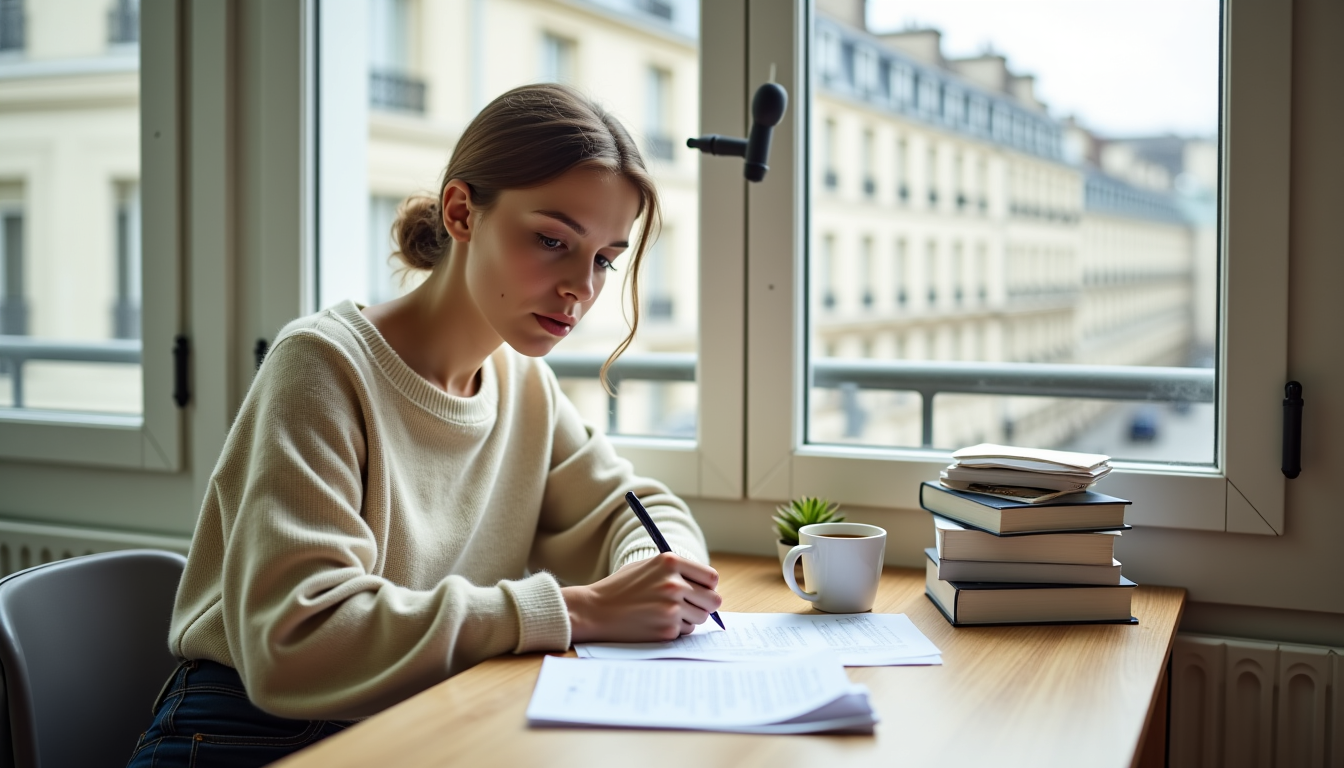 Illustration : a, il est souvent nécessaire de rédiger une — trouver facilement un logement étudiant à paris sans perdre de temps ?