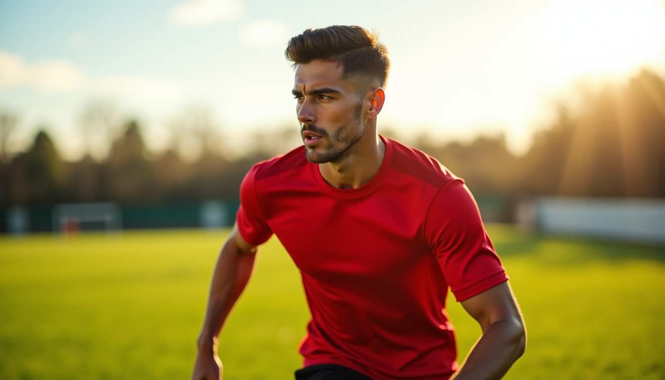 Illustration : et ajuster la charge en fonction de sa — améliorer ses qualités physiques en tant que footballeur ?