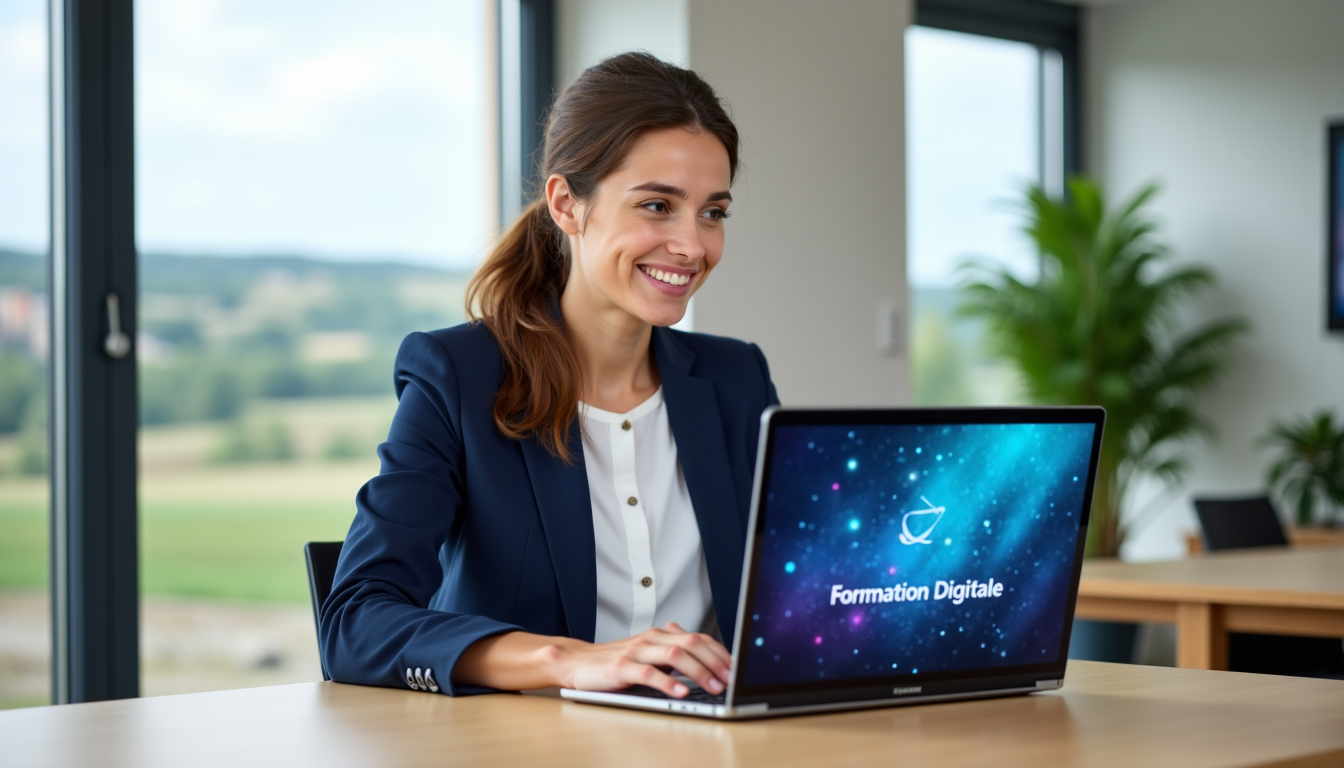 Illustration : les stratégies de visibilité en ligne sont devenues — organismes de formation digitale en bourgogne : formats, certifications et spécialisations disponibles