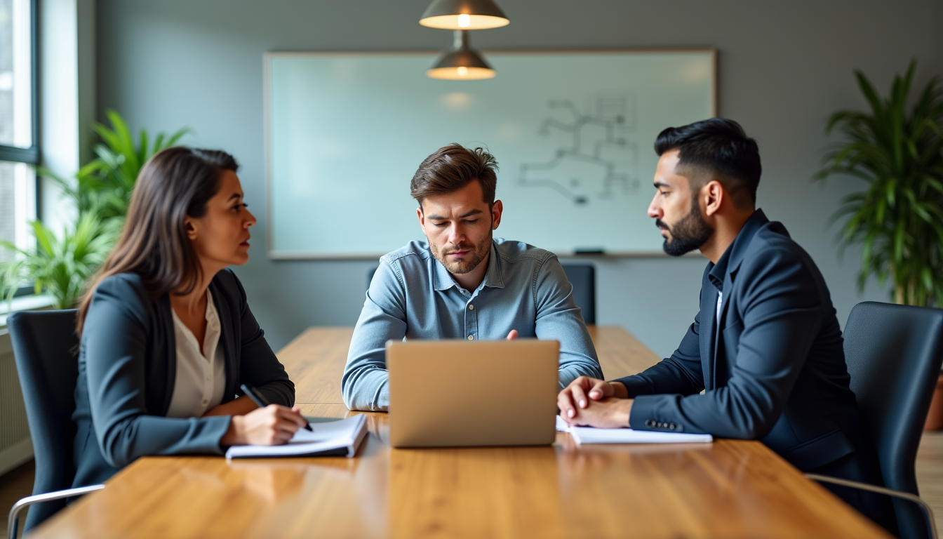 Illustration : ces éléments s'évaluent par des formulaires, des échanges — bases de la génération de leads b2b pour les pme