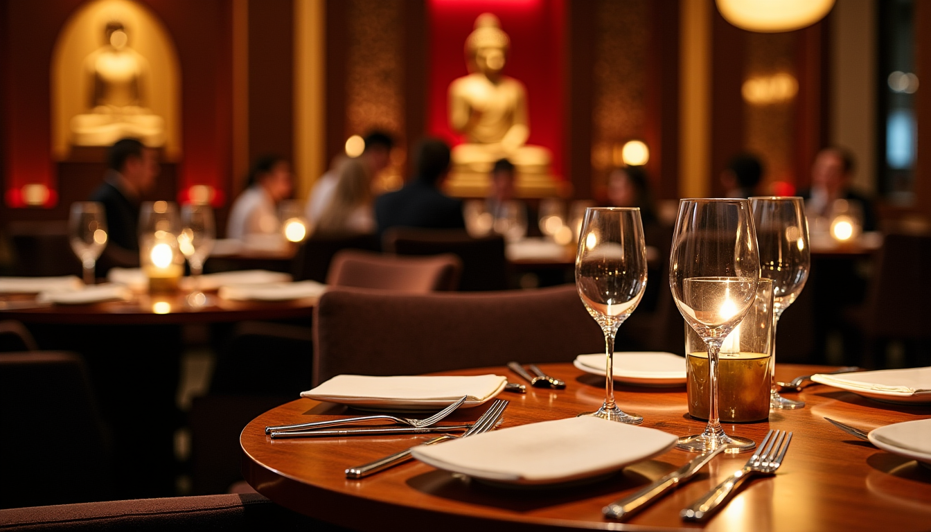 Illustration : chaque établissement, qu'il soit un restaurant festif ou — expérience culinaire et musicale inoubliable au buddha bar restaurant