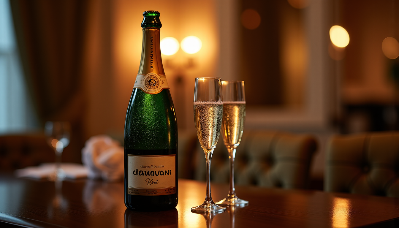 découvrez notre sélection de champagnes d'exception, de l'apéritif au repas de fête — le champagne brut classique, avec son équilibre parfait