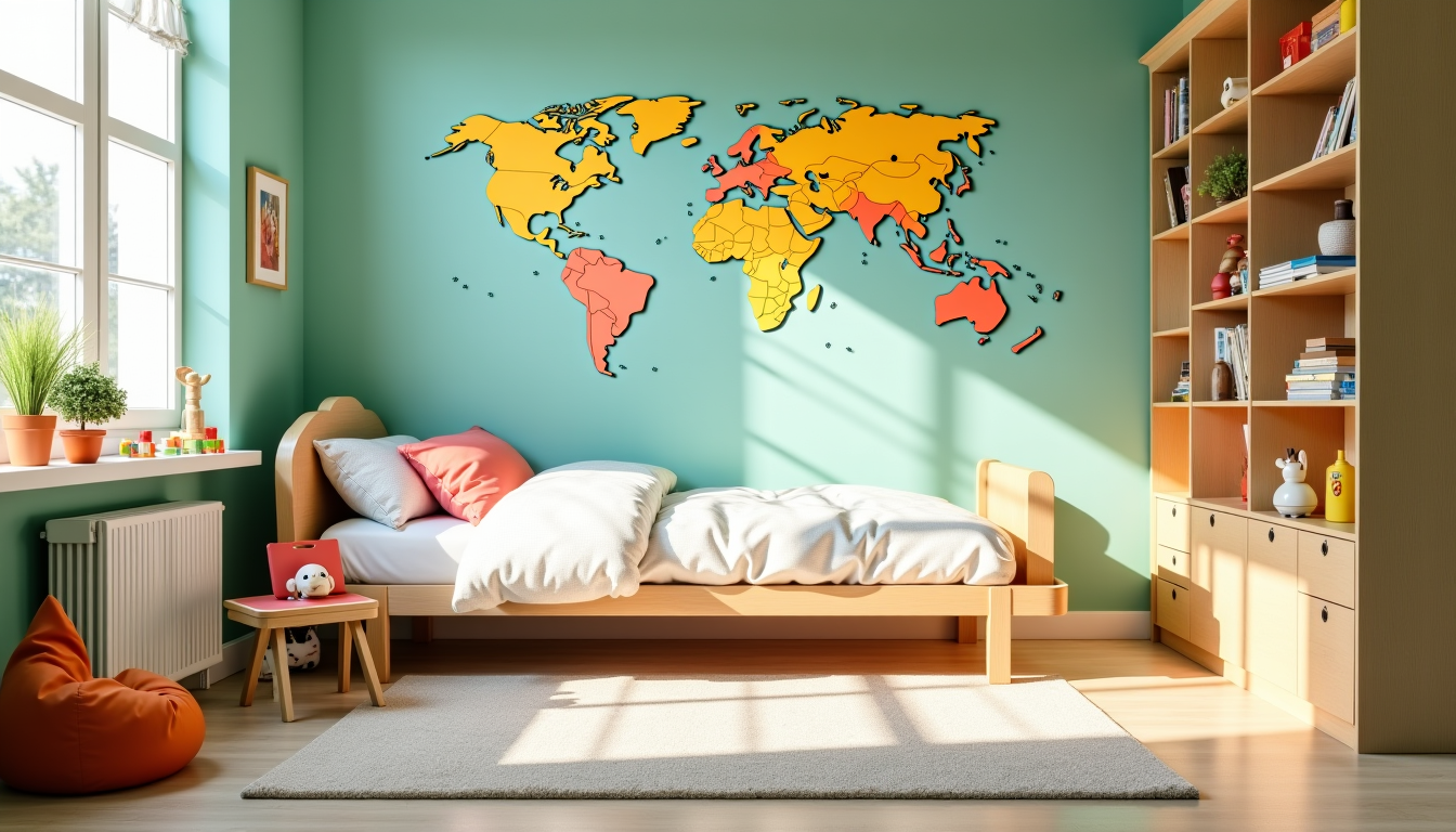 Illustration : une chambre d'enfant est un terrain de jeu — créer une chambre d’enfant avec une vraie personnalité ?