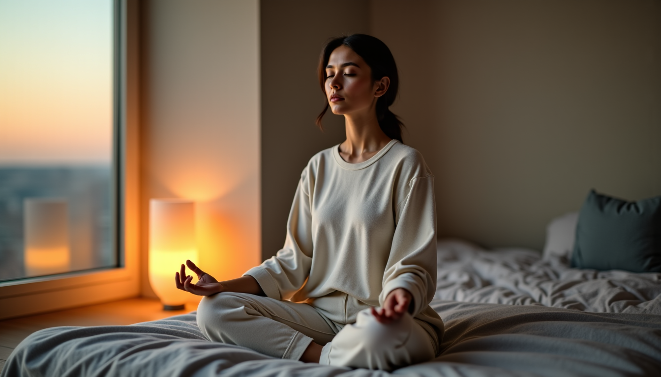 Illustration : enfin, la musique douce et relaxante peut créer — créer un rituel du soir réellement relaxant ?