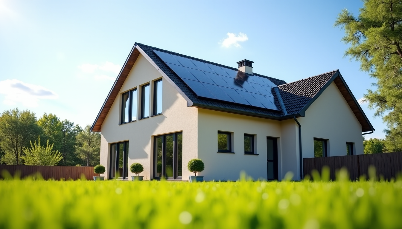 Illustration : ces chiffres restent des estimations. un audit énergétique — panneaux solaires : combien faut-il en installer pour une maison ?