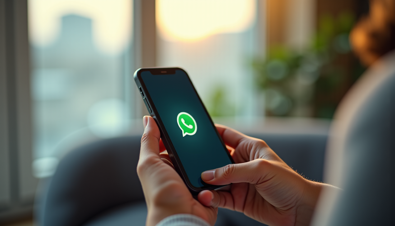 Illustration : tre téléphone est déverrouillé, l'accès à vos conversations — sécuriser son compte whatsapp contre les intrusions ?