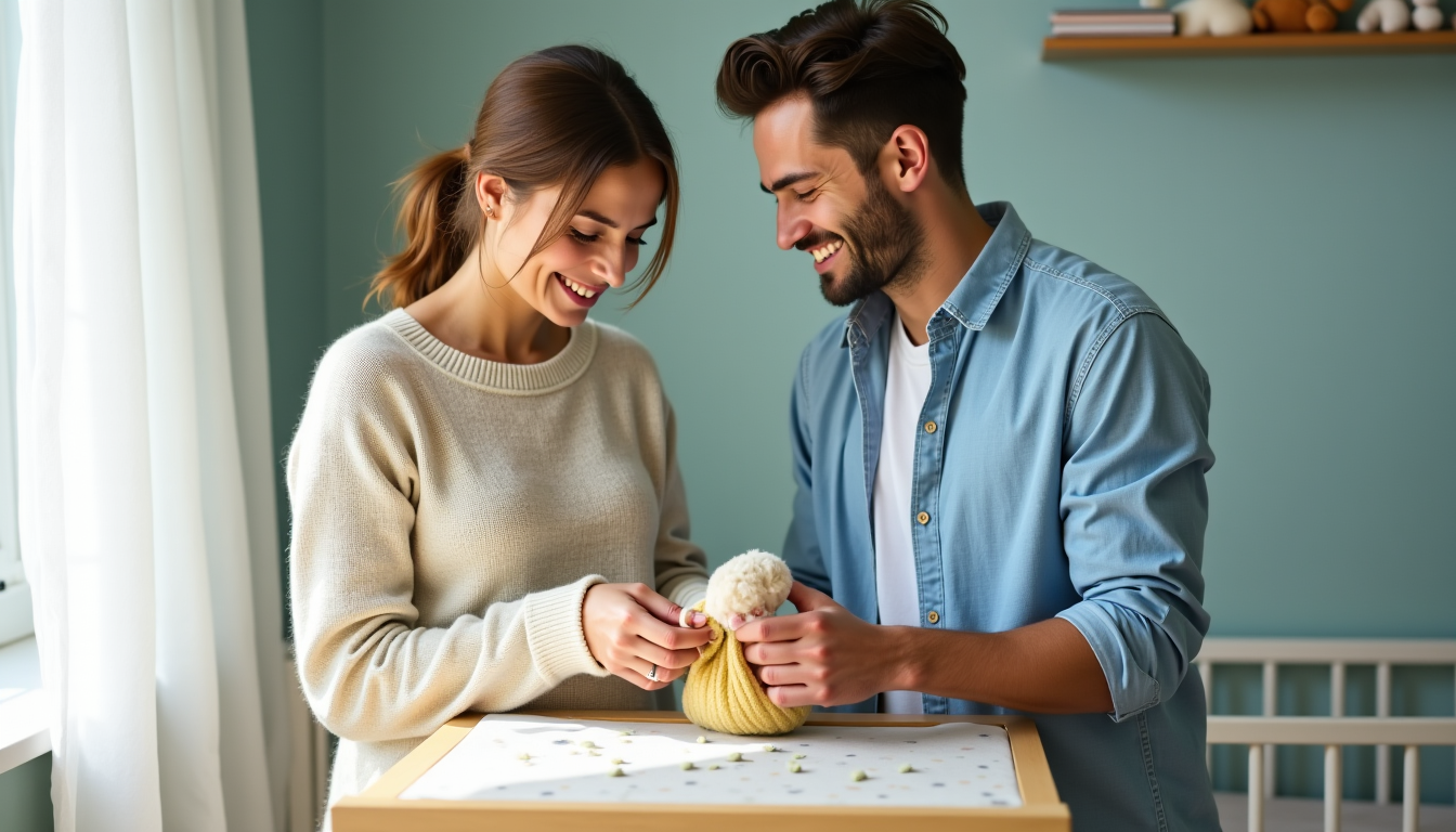 Illustration : impliquez-vous dans le processus de sélection des vêtements. — guide complet des vêtements de bébé pour jeunes parents