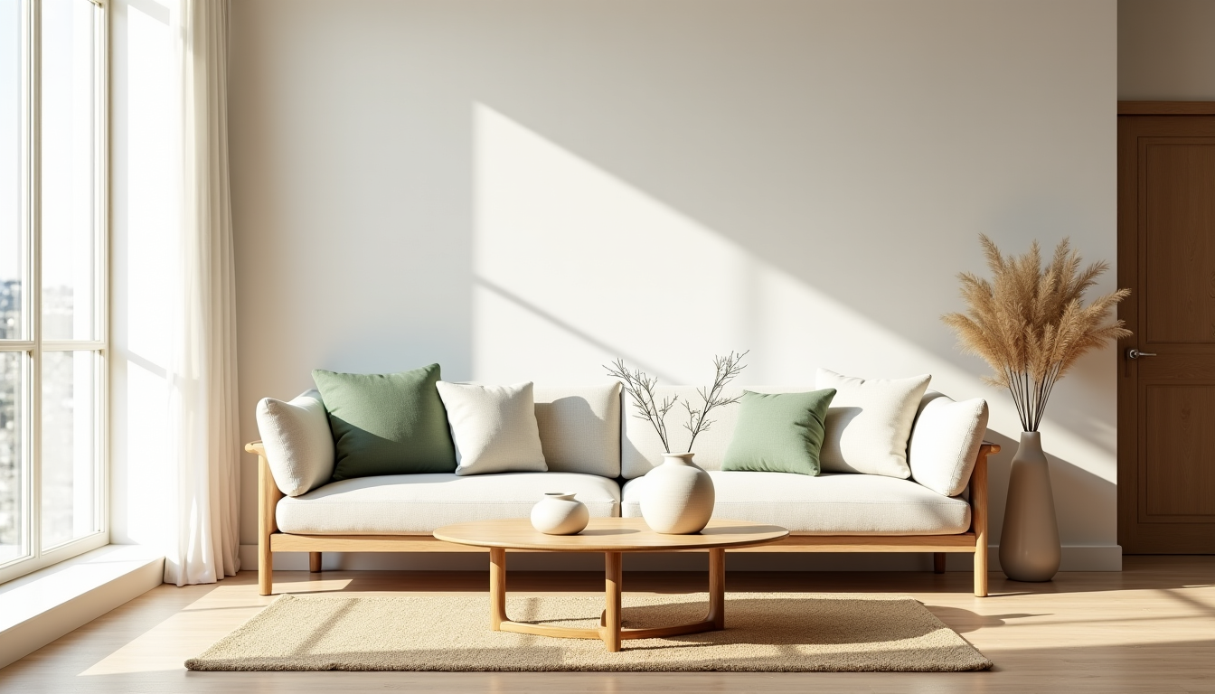 Illustration : ce principe guide la sélection des objets, rappelant — aménager un salon : la solution pour un intérieur zen