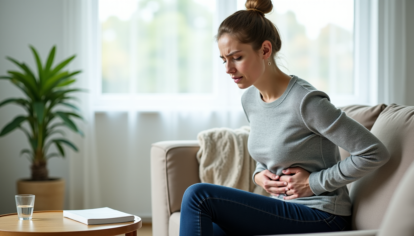 Illustration : t l'abdomen constipation, ballonnements, stress, péritonite (cas grave) — faut-il consulter pour des douleurs abdominales ?