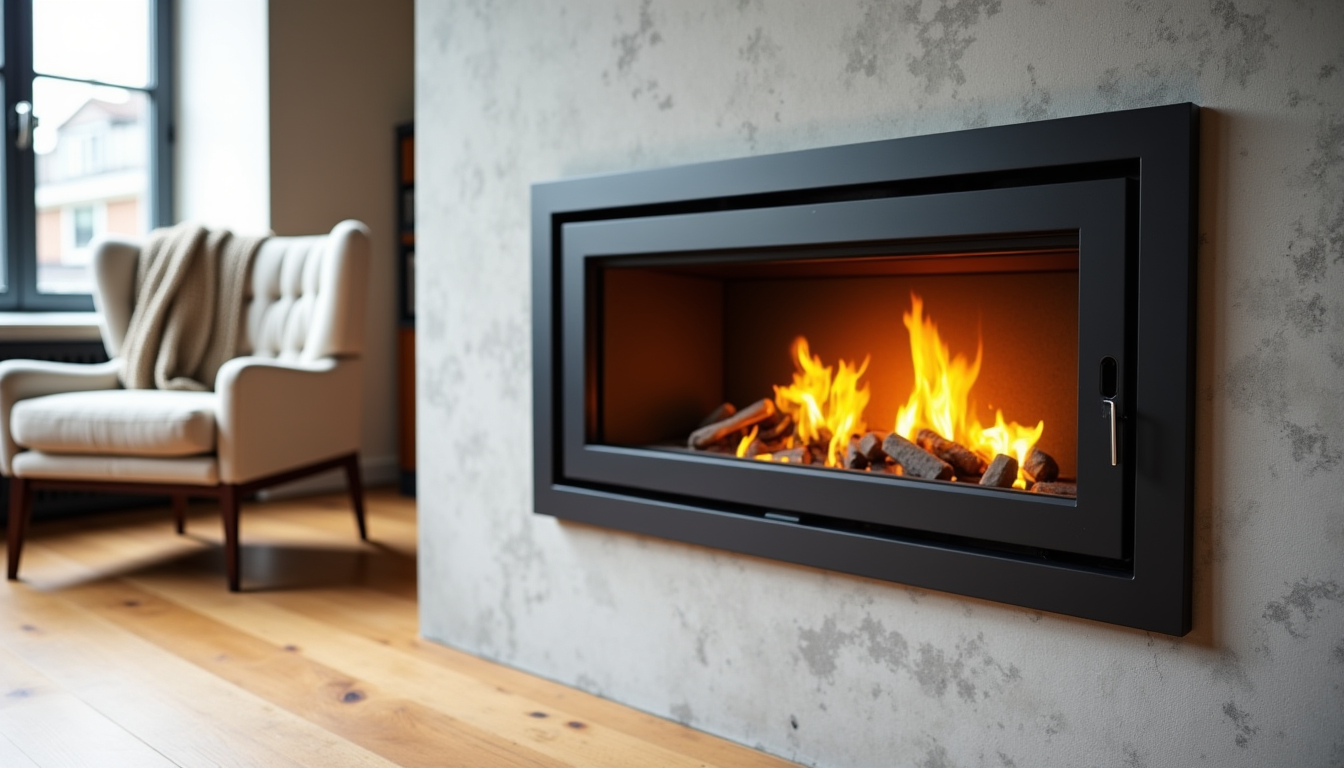 Illustration : la maîtrise de ces arrivées d'air, souvent réglables — mesurer la performance d'un foyer en fonte et acier : inertie et flambée avec cheminee-design-fr.com