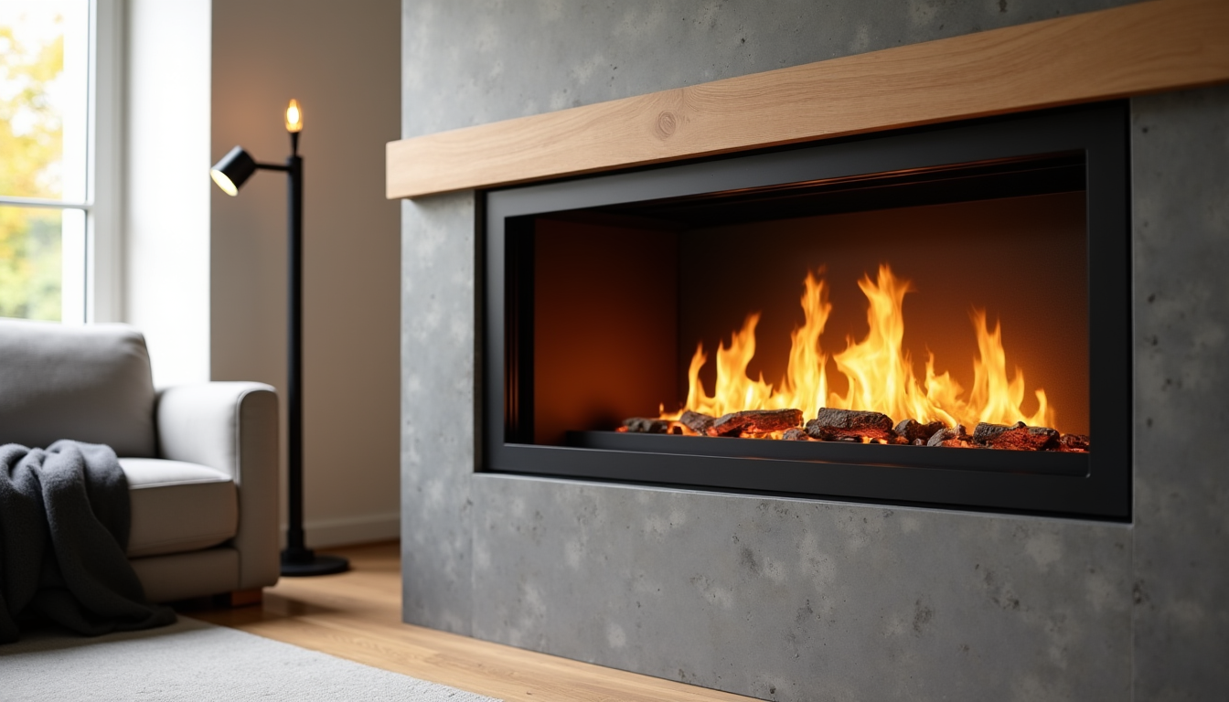 Illustration : ls sont particulièrement adaptés pour un chauffage principal — performance thermique d'un foyer : indicateurs avec cheminee-design-fr.com