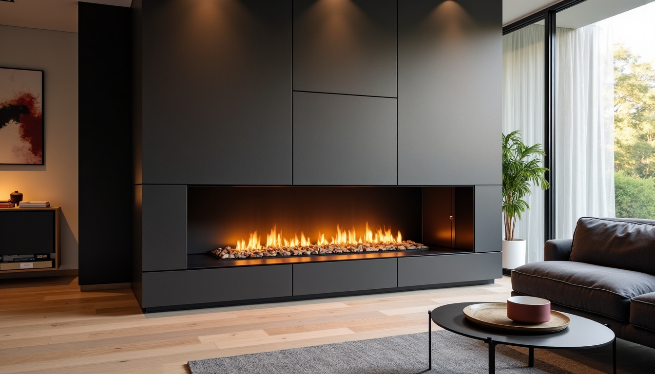 Illustration : de verrouillage fiables pour les portes, assurant que — reconnaître un foyer haut de gamme avec cheminee-design-fr.com : acier, fonte et verre