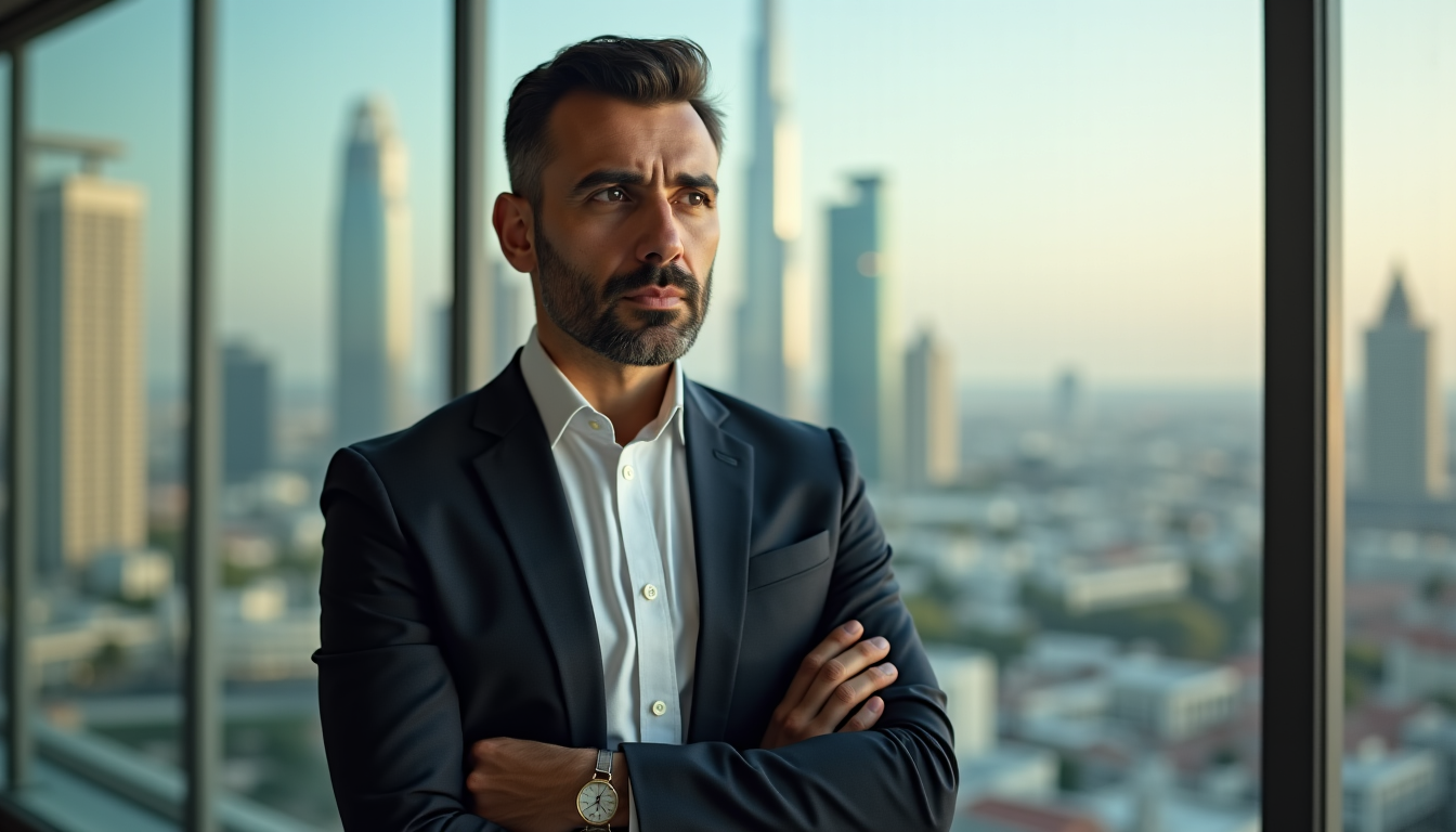 Illustration : "l'attractivité d'une métropole pour les entrepreneurs modernes ne — oussama ammar : critères pour choisir dubaï plutôt que paris