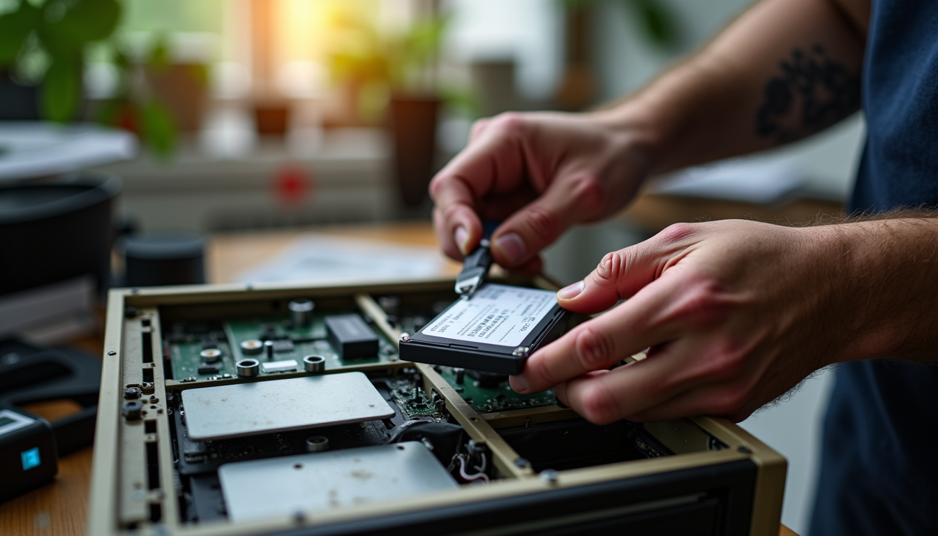 Illustration : pour un pc plus ancien, l'installation d'un ssd — pc lent au démarrage : les solutions qui font la différence