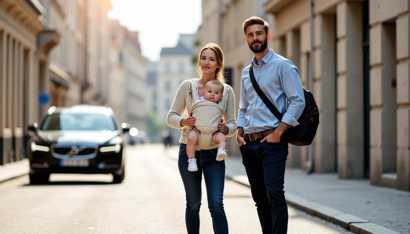 Illustration : ue, comme un siège bébé ou rehausseur, ou — première réservation d'un vtc nantes : par où commencer et quoi préparer