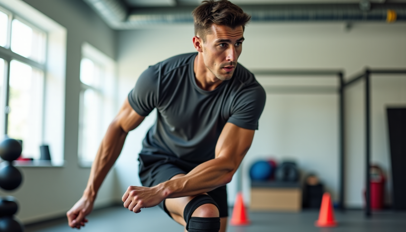 Illustration : un programme de réathlétisation spécifique est alors mis — ligament croisé antérieur : quand et comment reprendre le sport après l'opération ?