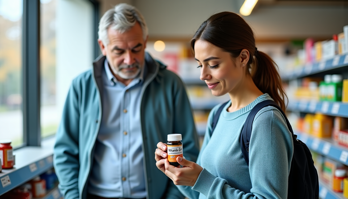 Illustration : le choix du format doit avant tout correspondre — est la meilleure vitamine d pour les adultes ?