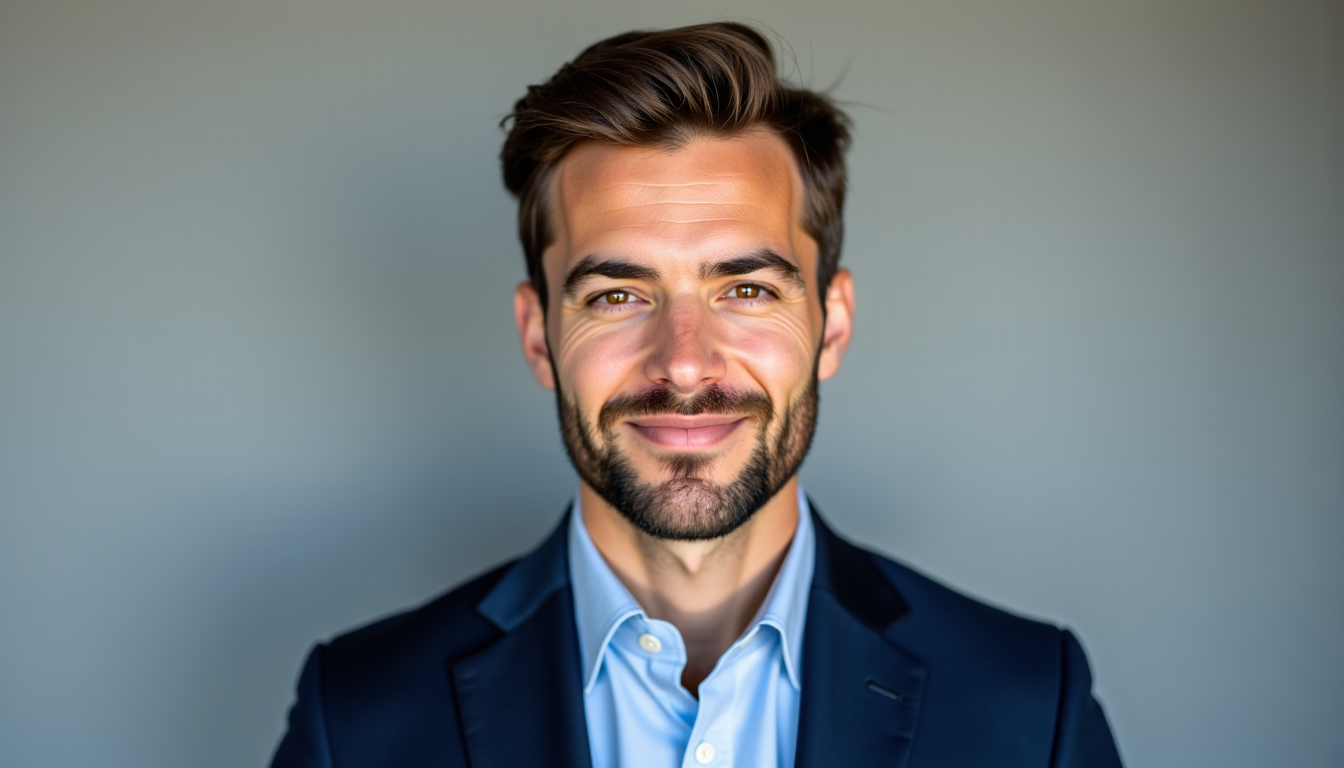 Photo de profil professionnelle : 5 critères pour choisir avec photorizz.com Illustration : le cadrage typique pour une photo de profil — photo de profil professionnelle : 5 critères pour choisir avec photorizz.com