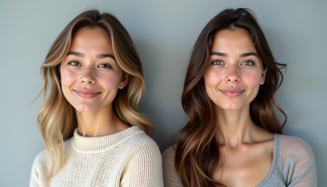 selfie amélioré vs portrait généré avec photorizz.com : quelle différence concrète — à l'opposé du spectre de l'amélioration d'image, le