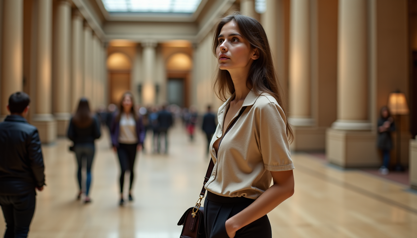 Illustration : assure de pouvoir vous concentrer pleinement sur la — astuces pour visiter le louvre dans les meilleurs conditions